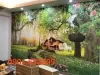 Dịch vụ tranh dán tường Biên Hòa thi công tận nhà uy tín