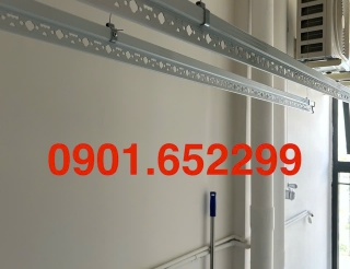 Thi công giàn phơi gắn trần tại chung cư Pegasus Plaza
