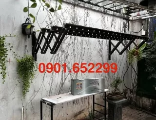 Thi công ,lắp đặt giàn phơi thông minh tại Nhơn Trạch