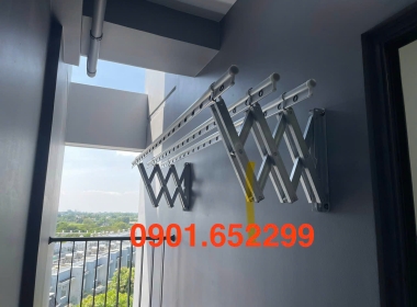  Giàn phơi gắn tường cao cấp Biên Hòa,chịu lực tốt ,bền bỉ