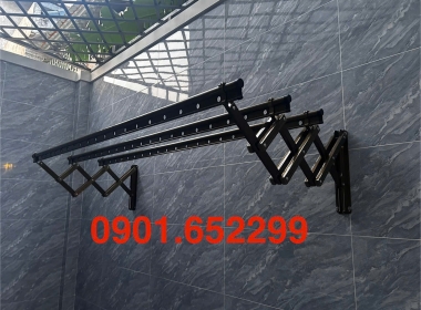  Giàn phơi gắn tường cho nhà mới xây