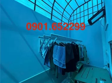  Giàn phơi gắn tường có ảnh hưởng tường nhà không