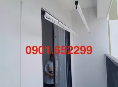  Thi công giàn phơi thông minh tại Thủ Dầu Một