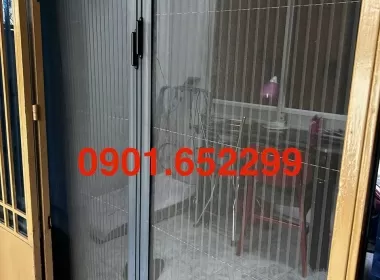  Thi công,lắp đặt cửa lưới chống muỗi tại vĩnh cửu