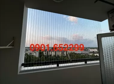  Lắp đặt lưới an toàn ban công khu dân cư Bửu Long