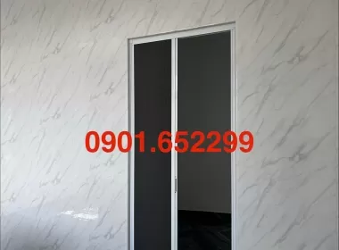  Thi công ,lắp đặt vách ngăn lạnh rèm tổ ong tại Bến Gỗ