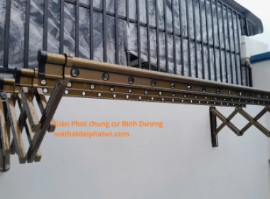  Giàn phơi chung cư Bình Dương – Giải pháp phơi đồ thông minh cho không gian nhỏ
