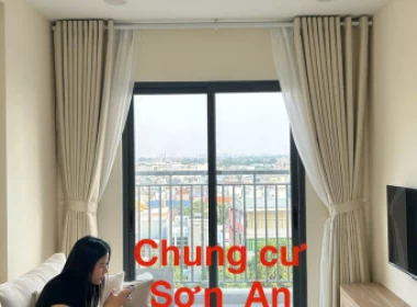  Màn  cửa chung cư Sơn An đẹp - rẻ