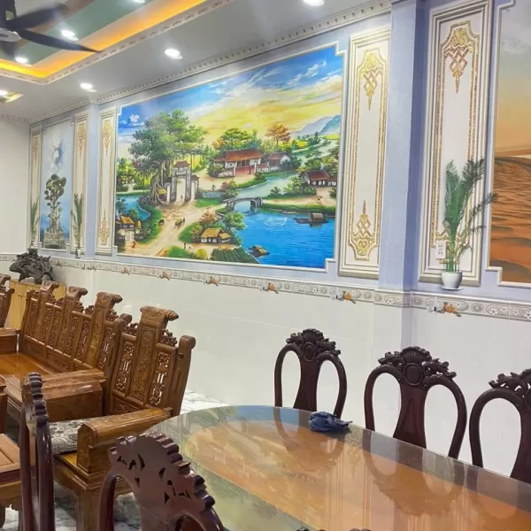 Tranh dán tường 3D - Giấy Dán Tường 08