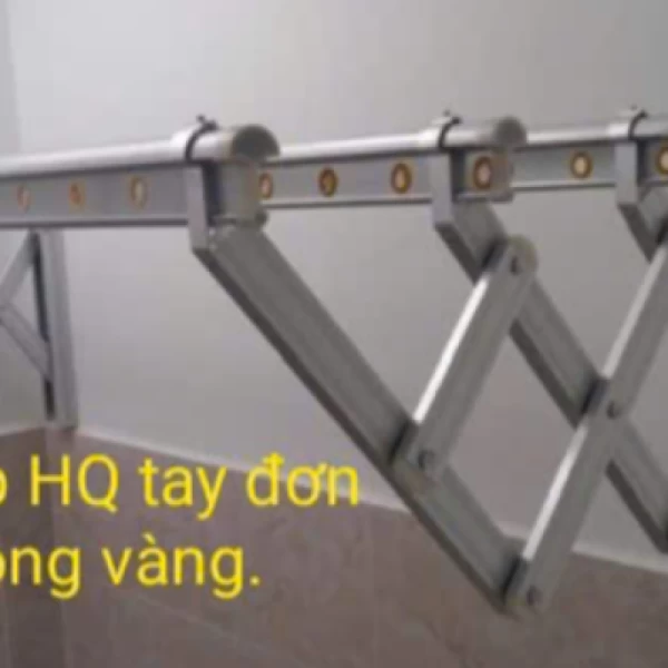 GIÀN PHƠI GIẮN TƯỜNG XẾP HQ TAY ĐƠN