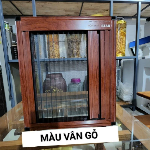 Cửa Lưới Chống Muỗi Vân Gỗ