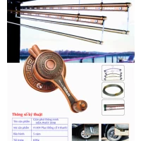 Giàn Phơi Gắn Trần Hòa Phát H-009 PLUS ĐỒNG CỔ 4 THANH