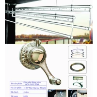 H-007 PLUS MÀU BẠC 4 THANH