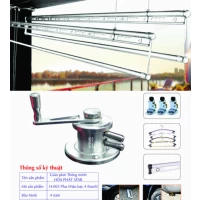 H-003 MÀU BẠC 4 THANH