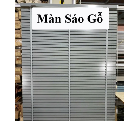 MÀN SÁO GỖ