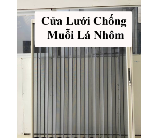 Cửa lưới chống muỗi lá nhôm