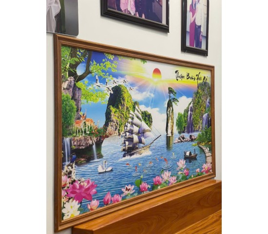 Tranh dán tường 3D - Giấy Dán Tường 06