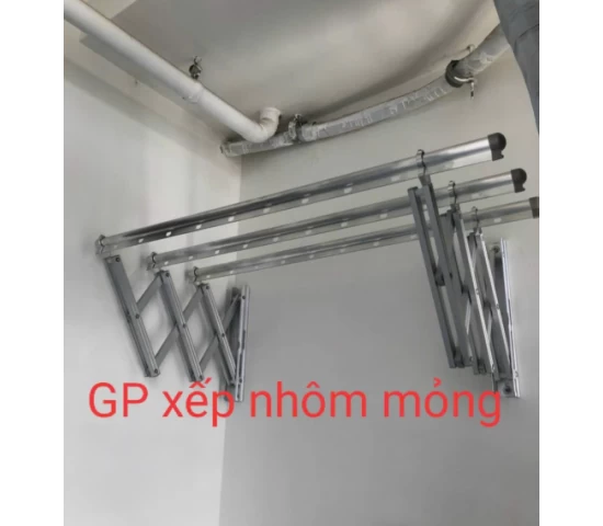 GIÀN PHƠI XẾP NHÔM MỎNG