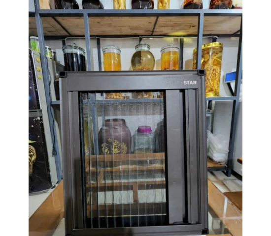 Cửa Lưới Chống Muỗi màu cafe cháy